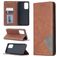 Mobigear Rhombus Slim Samsung Galaxy A52s 5G Hoesje Bookcase - Bruin