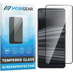 Mobigear Premium Realme GT2 Glazen Screenprotector - Case Friendly - Zwart
