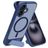 Mobiparts Hardcover iPhone 16 MagSafe Hoesje Hardcase Backcover met Standaard - Satin Blue