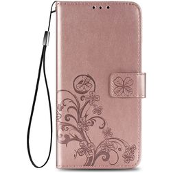 Mobigear Clover Samsung Galaxy S20 FE Hoesje Bookcase Portemonnee - Roségoud