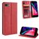 Mobigear Sensation iPhone SE (2020) Hoesje Bookcase Portemonnee - Rood