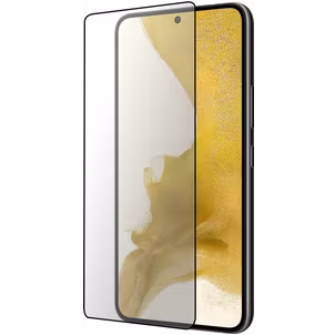 Mobiparts Regular Samsung Galaxy S23 Glazen Screenprotector - Case Friendly - Zwart