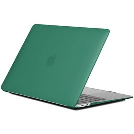 Mobigear Matte MacBook Pro 13 Inch (2016-2023) Hoes Hardshell Laptopcover MacBook Case - Midnight Green - Model A1706 / A1708 / A1989 / A2159 / A2289 / A2251 / A2338
