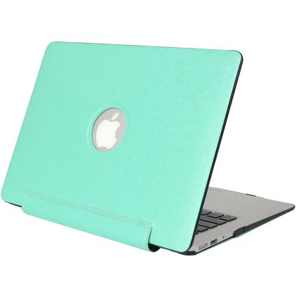 Mobigear Silk Texture United MacBook Pro 13 Inch (2012-2015) Hoes Hardshell Laptopcover MacBook Case - Groen - Model A1425 / A1502