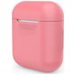 Mobigear Colors Apple AirPods 1 Hoesje Flexibel Siliconen - Roze