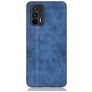 Mobigear Stitch Realme GT Hoesje Backcover - Blauw