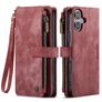 CaseMe C30 iPhone 17 Hoesje Bookcase Portemonnee - Rood