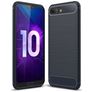 Mobigear Brushed Slim HONOR 10 Hoesje Flexibel TPU Backcover - Marineblauw