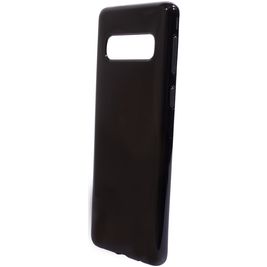 Mobiparts Classic Samsung Galaxy S10 Hoesje Flexibel TPU Backcover - Zwart