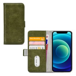 Mobilize Elite Gelly iPhone 12 Mini Hoesje Bookcase - Groen