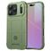 Mobigear Rugged Shield iPhone 18 Pro Hoesje Flexibel TPU Backcover Shockproof - Groen