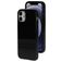 Mobiparts Classic iPhone 12 Mini Hoesje Flexibel TPU Backcover - Matt Black