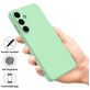 Mobigear Rubber Touch Samsung Galaxy S25 FE Siliconen Hoesje Backcover - Groen