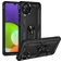 Mobigear Armor Ring Samsung Galaxy A22 4G Hoesje Hardcase Backcover Shockproof met Ringhouder - Zwart