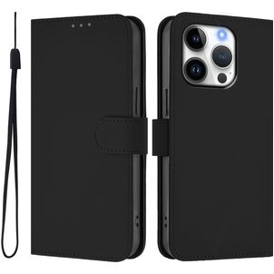 Mobigear Urban Wallet iPhone 16 Pro Hoesje Bookcase Portemonnee - Zwart