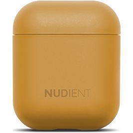 Nudient Thin Apple AirPods 1 Hardcase Hoesje - Saffron Yellow