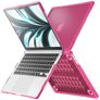 Mobigear Shockproof Pro MacBook Air 13 Inch (2022-2026) Hoes Hardshell Laptopcover MacBook Case - Roze - Model A2681 / A3113 / A3240 / A3449