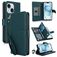 Mobigear Wallet iPhone 15 Plus Hoesje Bookcase Portemonnee - Groen