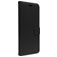 Valenta Gel Skin iPhone 15 Pro Hoesje Echt Leer Bookcase Portemonnee - Zwart
