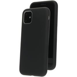Mobiparts iPhone 11 Siliconen Hoesje Backcover - Zwart Mobiparts iPhone 11 Siliconen Hoesje Backcover - Zwart