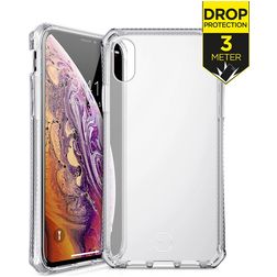 ITSKINS SpectrumClear Doorzichtig iPhone X Hoesje Flexibel TPU Backcover Shockproof - Transparant