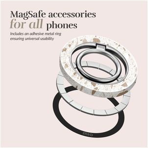 MIO Holder MagSafe Telefoon Ring - Soft Terrazzo Universeel