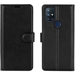 Mobigear Classic OnePlus Nord N10 5G Hoesje Bookcase Portemonnee - Zwart
