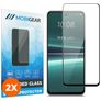 Mobigear Premium HTC U23 Pro Glazen Screenprotector - Case Friendly - Zwart (2-Pack)