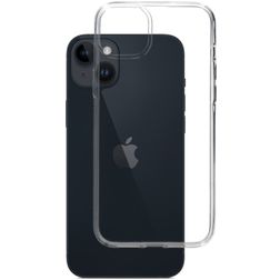 Mobiparts Classic Doorzichtig iPhone 14 Plus Hoesje Flexibel TPU Backcover - Transparant