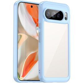 Mobigear Crystal Google Pixel 10 Pro XL Hoesje Hardcase Backcover - Blauw
