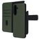 Mobiparts Samsung Galaxy A37 Hoesje Echt Leer Uitneembare 2in1 Bookcase Portemonnee - Groen