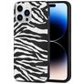 Mobigear Safari iPhone 14 Pro Hoesje Flexibel TPU Backcover - Zebra