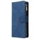 Mobigear Zipper Samsung Galaxy A41 Hoesje Bookcase Portemonnee - Blauw