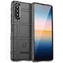 Mobigear Rugged Shield Sony Xperia 10 IV Hoesje Flexibel TPU Backcover Shockproof - Zwart