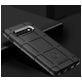 Mobigear Rugged Shield Samsung Galaxy S10 Plus Hoesje Flexibel TPU Backcover Shockproof - Zwart