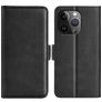 Mobigear Slim Magnet iPhone 15 Pro Hoesje Bookcase Portemonnee - Zwart
