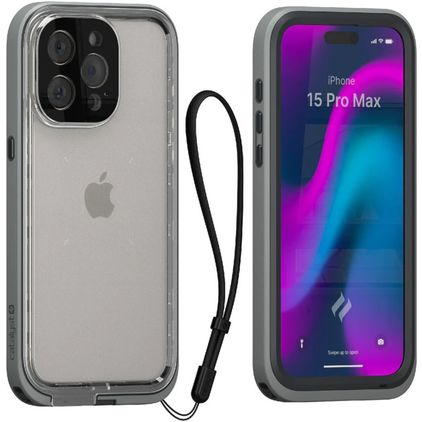 Catalyst Total Protection iPhone 15 Pro Max Hoesje Hardcase Backcover Shockproof - Grijs