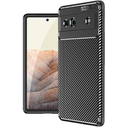 Mobigear Racing Google Pixel 7a Hoesje Flexibel TPU Backcover - Zwart