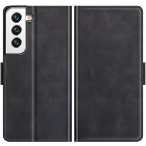 Mobigear Slim Magnet Samsung Galaxy S22 Hoesje Bookcase Portemonnee - Zwart