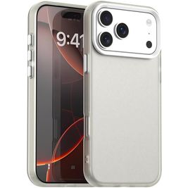 Mobigear Crystal iPhone 17 Pro Hoesje Hardcase Backcover - Wit