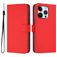 Mobigear Urban Wallet iPhone 16 Pro Hoesje Bookcase Portemonnee - Rood