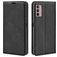 Mobigear Retro Slim Motorola Moto G42 Hoesje Bookcase Portemonnee - Zwart