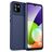 Mobigear Groove Samsung Galaxy A03 Hoesje Flexibel TPU Backcover - Blauw