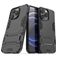 Mobigear Armor Stand iPhone 13 Pro Hoesje Hardcase Backcover Shockproof met Standaard - Zwart