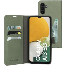 Mobiparts Classic Wallet Samsung Galaxy A13 5G Hoesje Bookcase Portemonnee - Stone Green