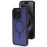 Mobiparts Hardcover iPhone 15 Pro Max MagSafe Hoesje Hardcase Backcover - Satin Purple