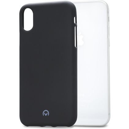 Mobilize Gelly iPhone XS Hoesje Flexibel TPU Backcover - Zwart