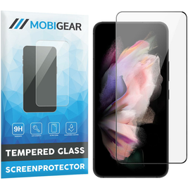 Mobigear Premium Samsung Galaxy S23 Glazen Screenprotector - Case Friendly - Zwart
