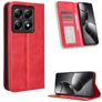 Mobigear Sensation Xiaomi 14T Hoesje Bookcase Portemonnee - Rood
