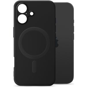 My Style Protective Flex iPhone 17 MagSafe Hoesje Flexibel TPU Backcover - Zwart